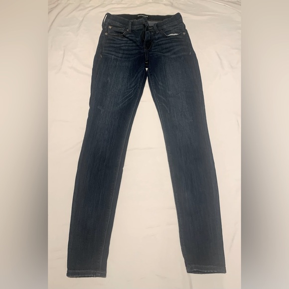 Express Denim - Express Jeans 2R Mid Rise Skinny Stretch